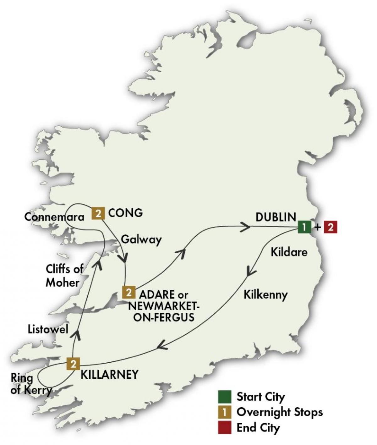 driving tour of northern ireland