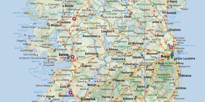 Map of blackrock ireland