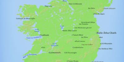 Map of eire