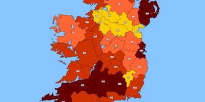 Map of ireland postcode