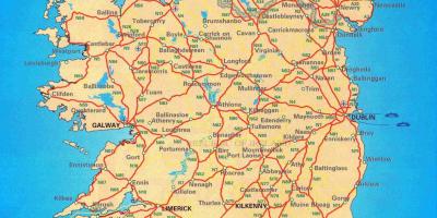 Free road map of ireland