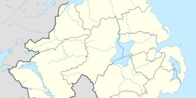 Map of northern ireland beaches 